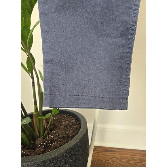 Patagonia Womens Blue Organic Cotton Rugged Twill Canvas Pinyon Pines Pants Sz 4 - Picture 6 of 12